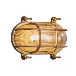Nordlux Helford Wandleuchte Glas Kupfer | IP64 - Geeignet für E27
