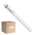 Mehrfachpackung 10x Philips MASTER LED T8 (EM/Mains) High Output T8 11.3W 2100lm - 840 Kaltweiß | 120cm - Ersatz Für 36W
