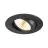 SLV New Tria 68 Spot Aluminium Schwarz Rund 11W 700lm 38D - 918-930 Dim To Warm | Ausschnitt 68mm -  Höchste Farbwiedergabe