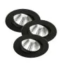 Mehrfachpackung 3x Nordlux Spot Fremont Metall Schwarz 4.5W 345lm 36D - 827 Extra Warmweiß | 85mm - IP23- Dimmbar